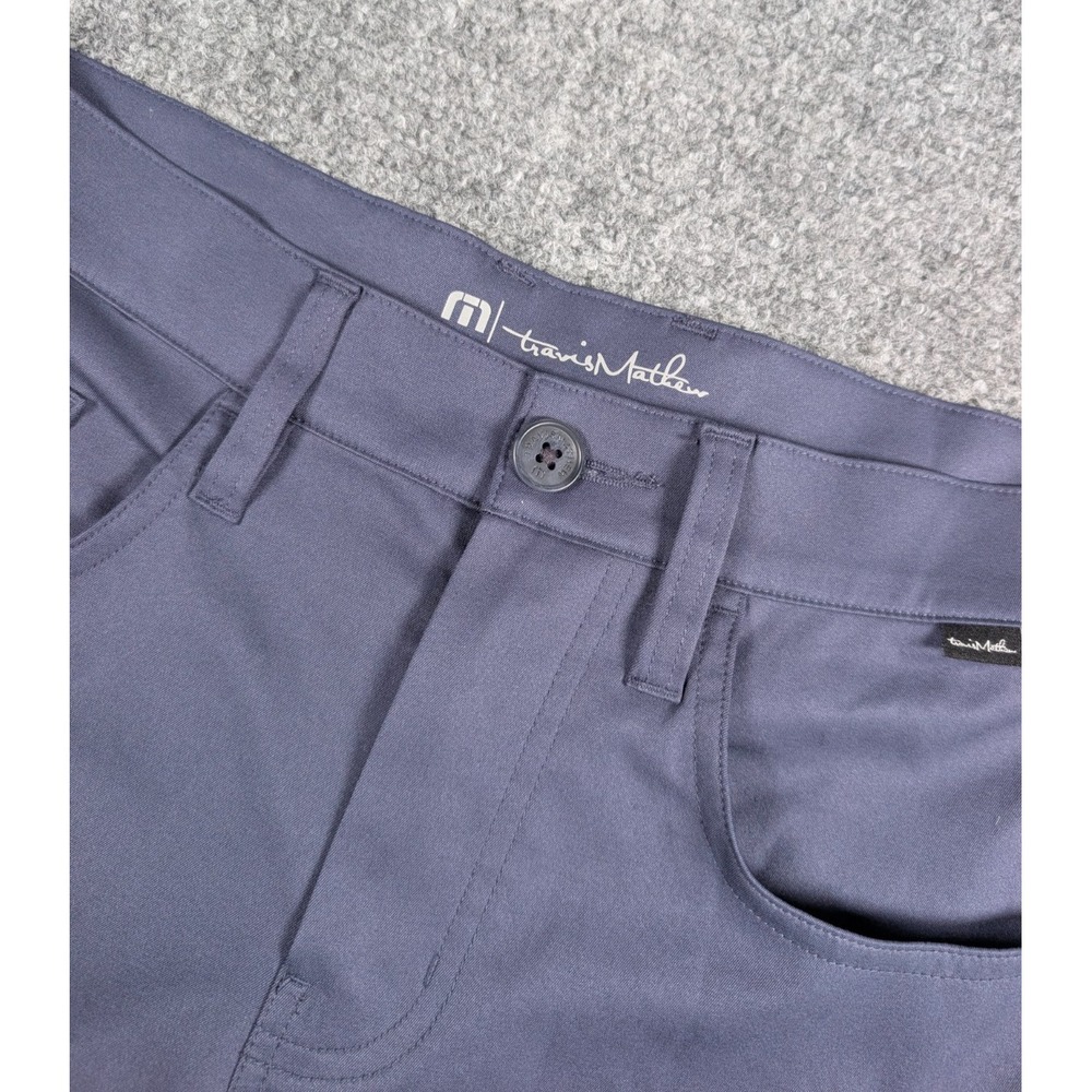 Travis Mathew Open to‎ Close Pants Mens 30/32 Navy Blue Golf Pants Performance